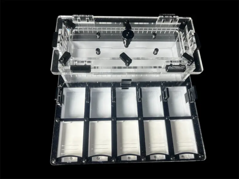 Мурашина ферма ANTMART Grid Black 200х200 (Варіант А)