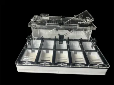 Мурашина ферма ANTMART Grid Black 200х200 (Варіант А)