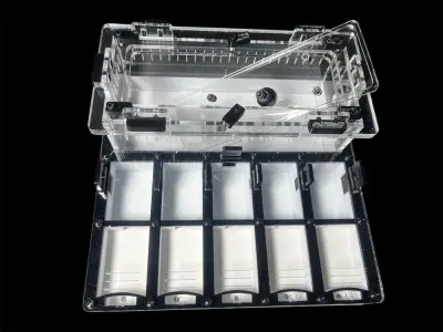 Мурашина ферма ANTMART Grid Black 200х200 (Варіант А)