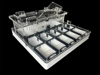 Мурашина ферма ANTMART Grid Black 200х200 (Варіант А)