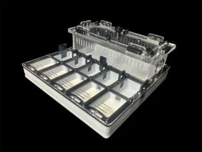 Мурашина ферма ANTMART Grid Black 200х200 (Варіант А)