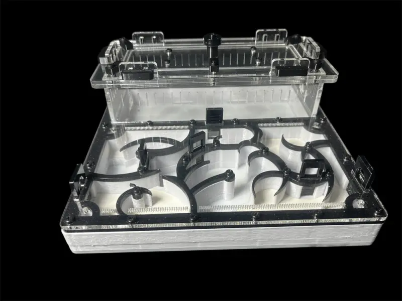 Мурашина ферма Origin Black 200х200 с гіпсом Г23 из PETG (Варіант А)