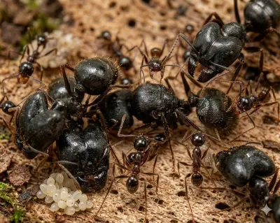 Pheidole smythiesii — Великоголова мураха Смітіса — 1 матка і 40-100 робочих