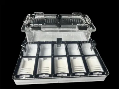 Мурашина ферма ANTMART Grid Black 200х200 (Варіант А)