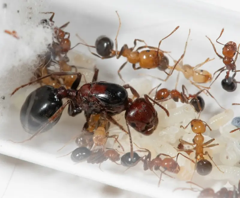 Messor aegyptiacus — Єгипетська мураха-жнець — 1 матка