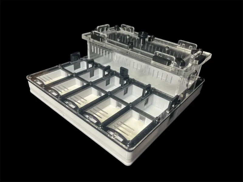 Мурашина ферма ANTMART Grid Black 200х200 (Варіант А)