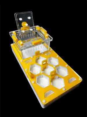 Мурашина ферма ANTMART Соти Yellow 220x110 Варіант Б